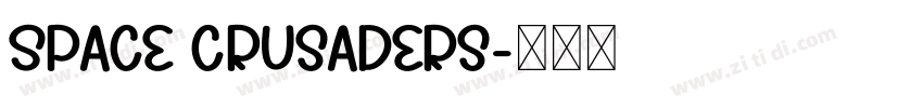 Space Crusaders字体转换